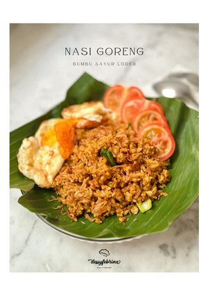 Foto resep Nasi Goreng Bumbu Sayur Lodeh
