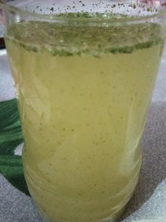 A picture of Pudina lemonade.