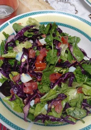 Una foto de Ensalada