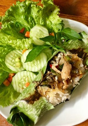 Foto resep Nasi Bakar