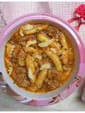 Sup Kunyit Bunga Tebu Udang Vegan