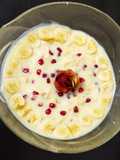 பழங்கள் கற்கண்டு கஸ்டர்ட் (Fruits Rock candy custard recipe in tamil)