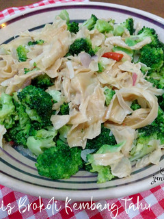 Foto resep 22.2~ Tumis Brokoli - kembang tahu