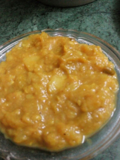 A picture of Kaddu ki sabji.