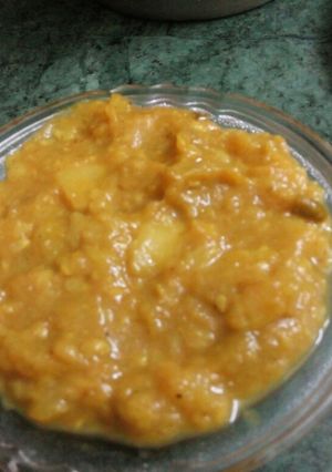 A picture of Kaddu ki sabji.