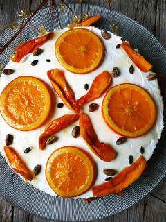 Una foto de Tarta de Naranja