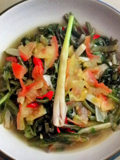 Foto resep Tumis kangkung kemangi