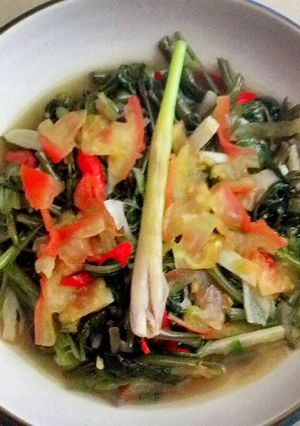 Foto resep Tumis kangkung kemangi