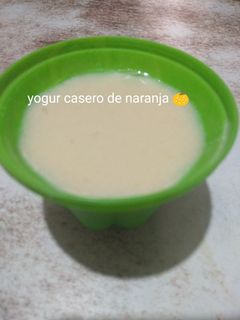 Una foto de Yogur casero