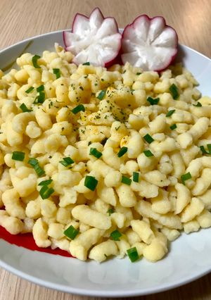 Gluténmentes nokedli recept fotója