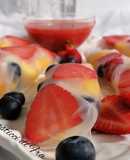Fruit spring rolls
