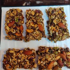 A picture of UTTARAYAN SPECIAL -DRY FRUITS AND SEED CHIKKI.