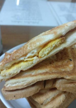 Hình của món Bánh sandwich trứng rán.