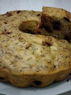 Foto resep Bolu kukus pisang chococips no mixer