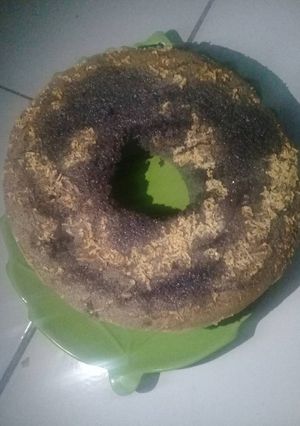 Foto resep Bolu ketan hitam panggang#berani baking