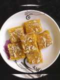 Sweet potato burfi / shakarkandi burfi