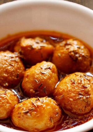 A picture of Masaledar Dum Aloo.