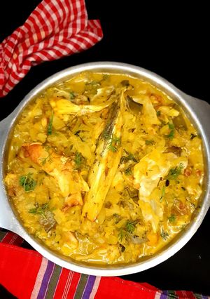 আইড় মাছের মাথা, সিম,আলু দিয়ে লাউ শুক্তো রেসিপির প্রধান ছবি