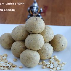 A picture of Roasted Gram Laddu With Jaggery / Bhuna Chana Ladoo.