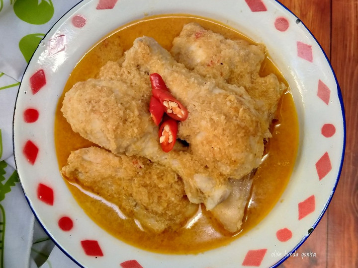  Bagaimana cara buat Ayam kuah serundeng dijamin sedap