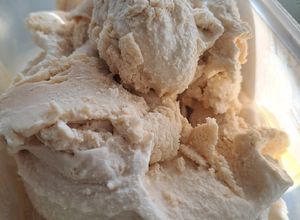Une photo de Glace crème de marron