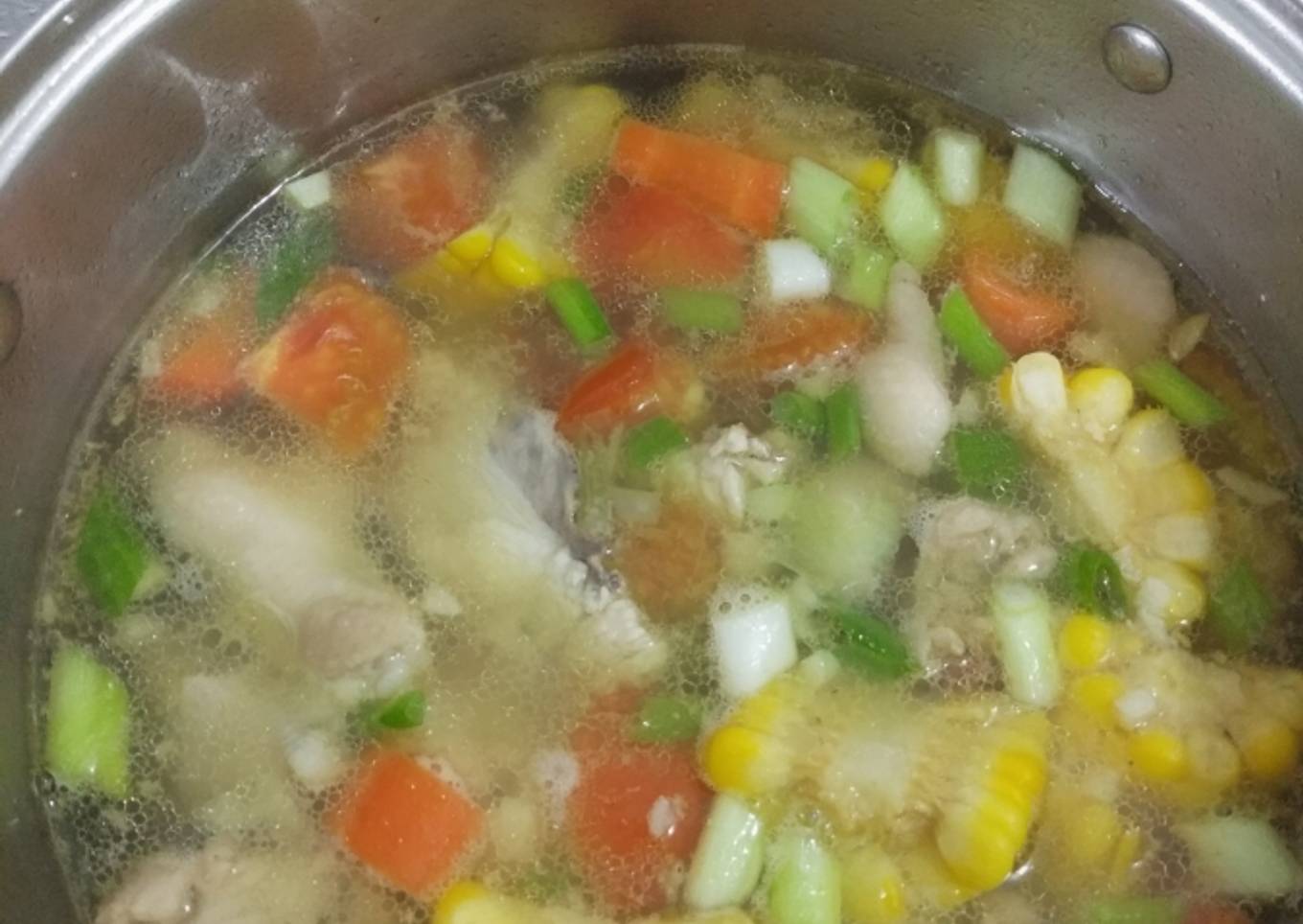 SOP ayam jagung