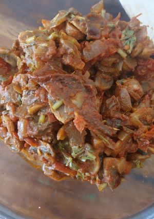 A picture of Mushroom gravy.