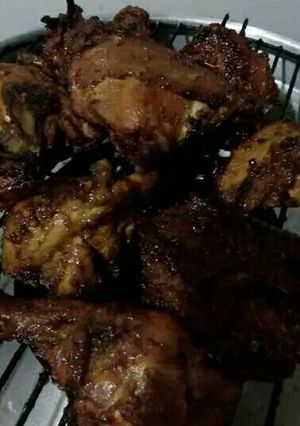 Foto resep Ayam bakar bumbu bacem