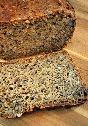 Szénhidrátcsökkentett kenyér recept fotója