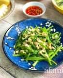 Cải Bó Xôi Xào Tỏi