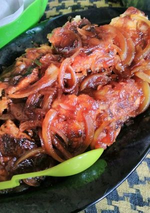 Foto resep Omelet Teriyaki Saos