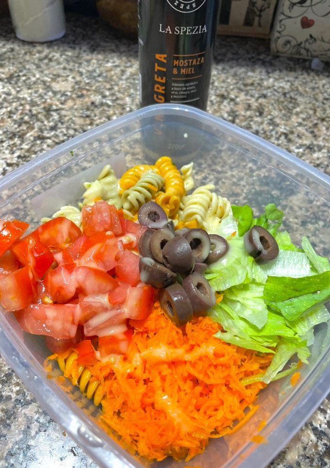 Una foto de Ensalada con vinagreta La Spezia