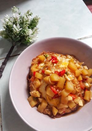 Foto resep Semur Telur Kentang Tahu