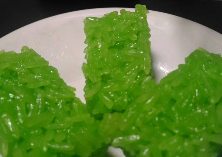 Resep Wajik pandan wangi Anti Gagal