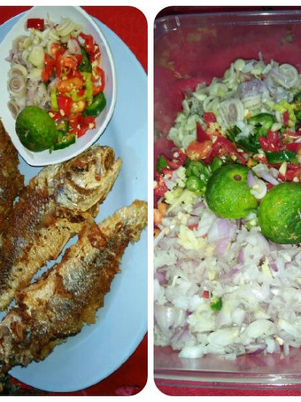 Bagaimana Membuat Ikan jangki sambal matah Enak Dan Mudah