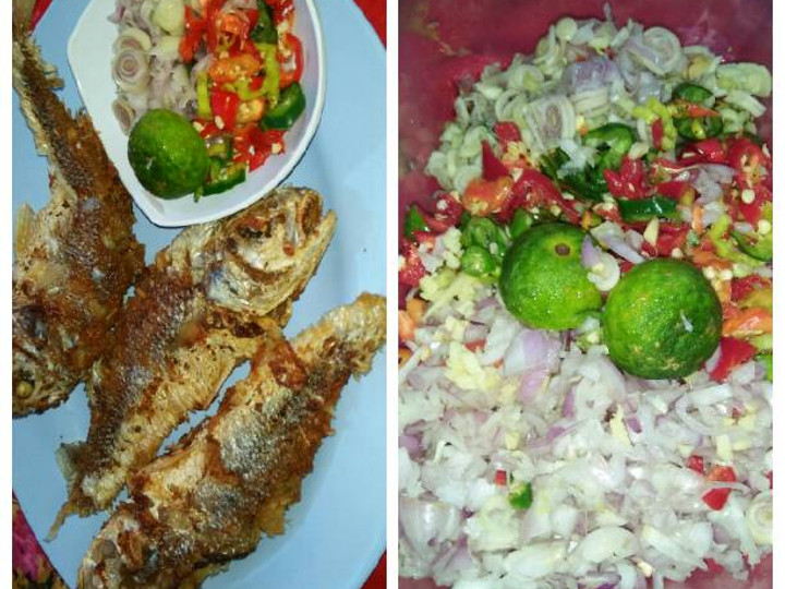 Bagaimana Membuat Ikan jangki sambal matah Enak Dan Mudah