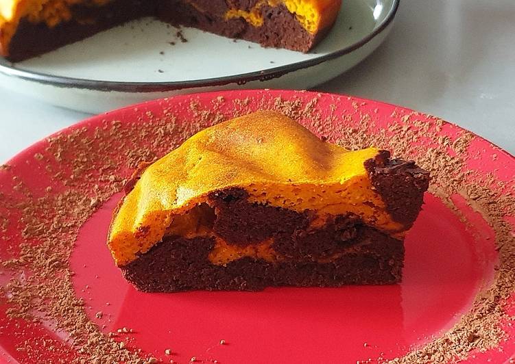 Recette De Gâteau chocolat / potimarron sans matière grasse