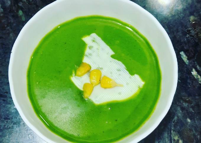 Creamy Spinach soup