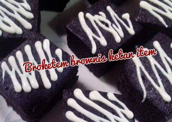 Resep Brownis Kukus Ketan Hitam Oleh Dapoer Ranty Cookpad