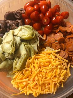 A picture of Italian Pasta Salad.