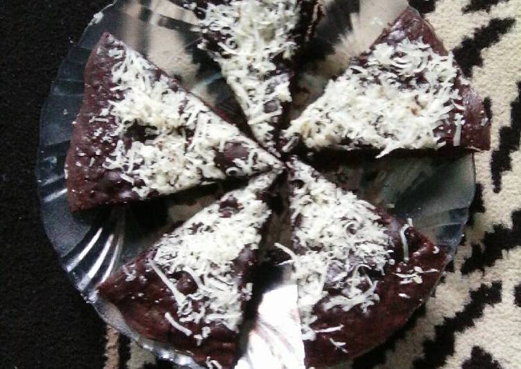 Brownis coklat Panggang Teflon