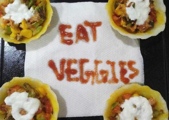 Simple Way to Make Homemade Vegetable tarts
