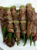 Okra roll Beef