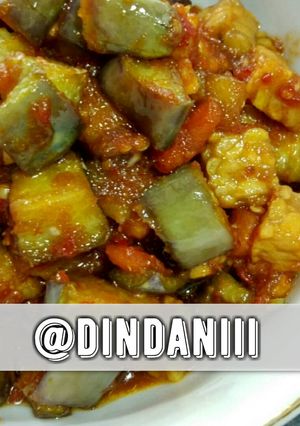 Foto resep Terong Tempe Pedas Manis