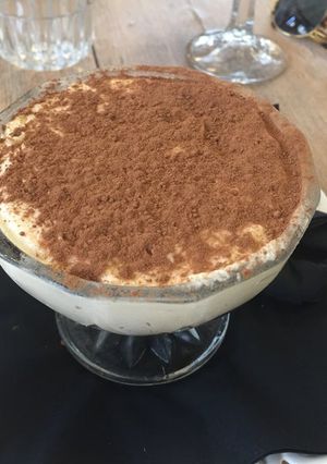 Φωτογραφία της συνταγής Γνήσια ιταλική κρέμα τιραμισού