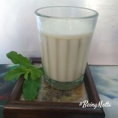 A picture of Jaggery flavoured milk tea.