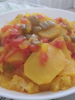 Una foto de Sopas perotas de Álora un plato muy típico