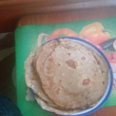 A picture of Chocolate pancakes.