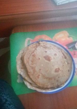 A picture of Chocolate pancakes.