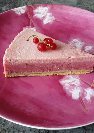 Foto principal de Tarta de grosella y frambuesa